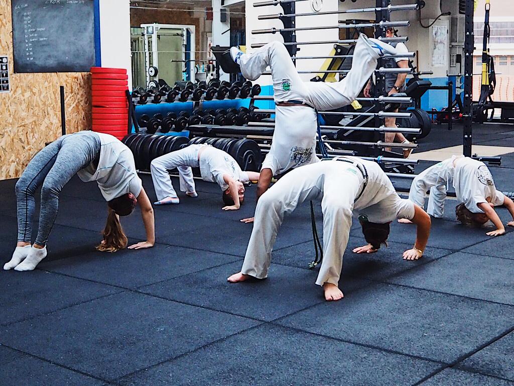 Capoeira enfants à Bourg-la-Reine