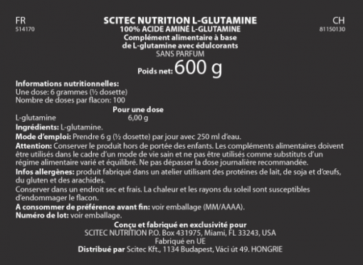 L-Glutamine - SCITEC