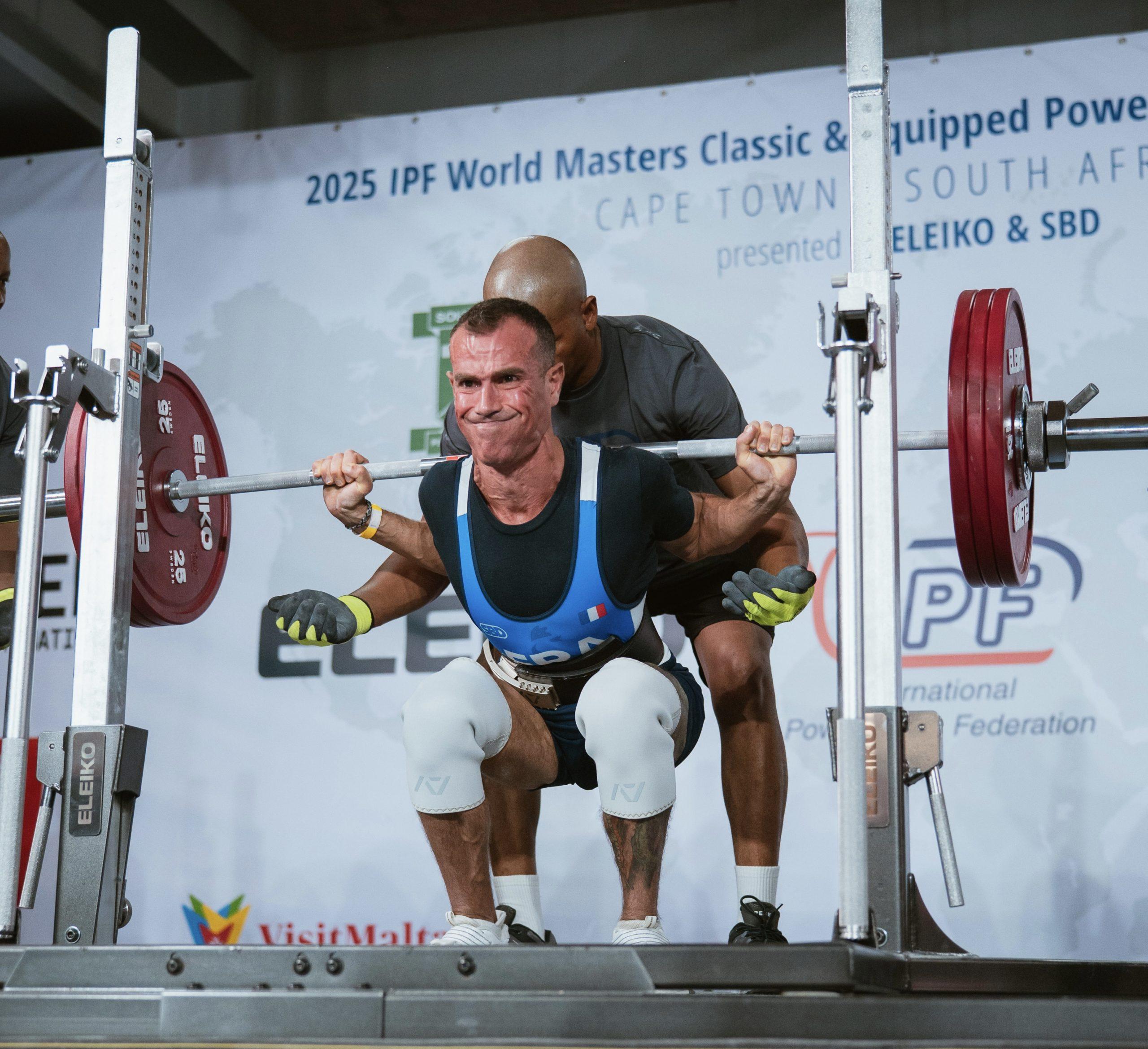 World Masters 2025 William REZAEE powerlifting Formation coach sportif cours fitness